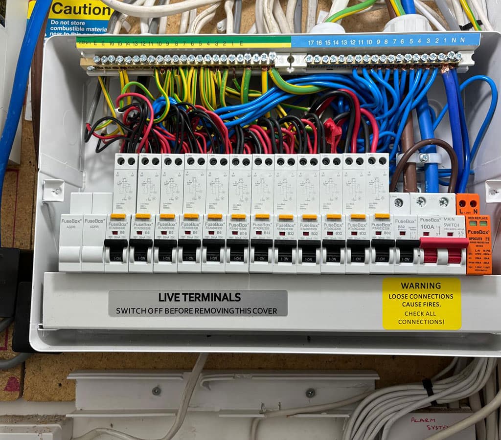 Fuseboard Installation Specialists with 20 Years Experience